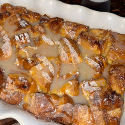 Mallorca French Toast Bake With Coquito Glaze