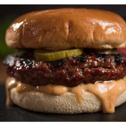 Bacon Jam Juicy Lucy Burger