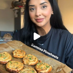 Diwali Aloo Samosa Pinwheels