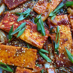 Spicy Braised Tofu, Dubu-jorim