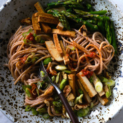 Walnut Miso Noodles