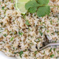Cilantro Lime Brown Rice