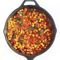 Easy Chana Masala (vegan, Gluten-free)