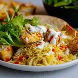 Halal Cart Style Chicken And Rice