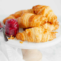 Homemade Flaky Croissants