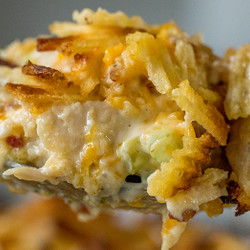 Hot Chicken Salad Casserole