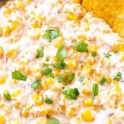 Quick 5-minute Party Corn Dip
