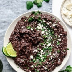 Refried Black Beans Recipe