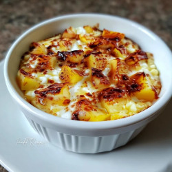 Baked Apple Cinnamon Cottage Cheese Breakfast Bowls