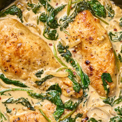 Creamy Spinach Chicken