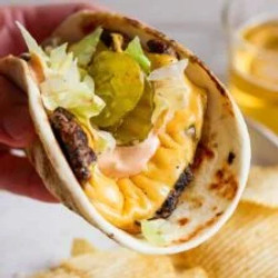 Smash Burger Tacos