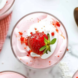 Easy Strawberry Mousse