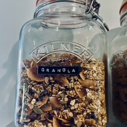 Olive Oil Granola with nuts and seeds