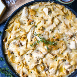 Chicken Noodle Casserole (no Canned Soup)