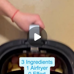 Lazy 3-ingredient Air Fryer Dinner