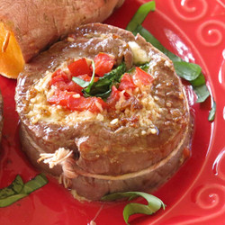 Flank Steak Pinwheels (oven)