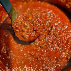Homemade Meat Sauce