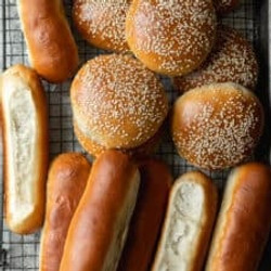 Sourdough Hamburger Or Hot Dog Buns Recipe