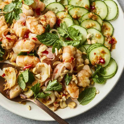 Yum Goong (thai Shrimp And Lychee Salad)