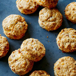 Ham And Cheese Buttermilk Biscuits