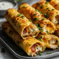 Keto Chicken Bacon Ranch Taquitos