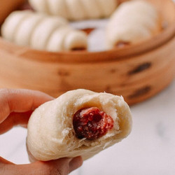 Chinese Sausage Buns (lop Cheung Bao)