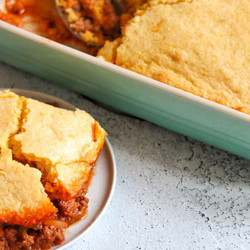Sloppy Joe Cornbread Casserole