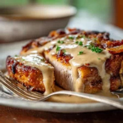 Country Fried Pork Chops With Bacon Gravy Crispy