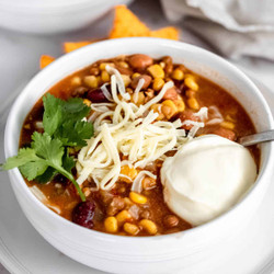 Vegetarian Taco Soup