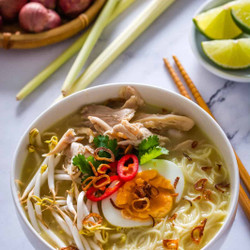 Soto Ayam (indonesian Chicken Soup)