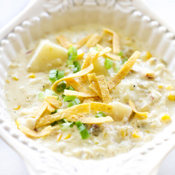 Green Chile Potato Soup - Chef In Training