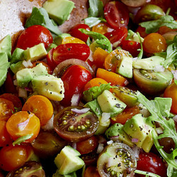 Tomato &amp; Avocado Salad | Recipes