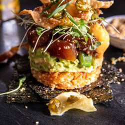 Crispy Rice Spicy Tuna Stack