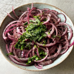 Sumac Marinated Onions