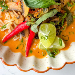 20 Minute Coconut Lime Ramen (with My Homemade Red Curry Paste)