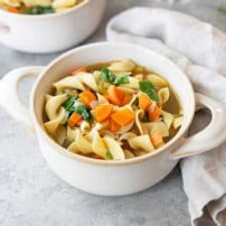 Weeknight Chickpea Noodle Soup