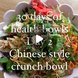 Chinese Style Crunch Bowl