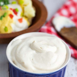 5-minute Tofu Vegan Sour Cream