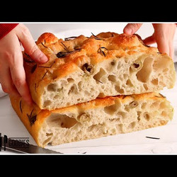 No Knead Focaccia Bread Recipe - Easy Focaccia Recipe