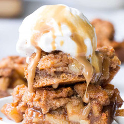 Paleo Apple Pie Bars
