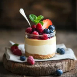 High Protein Cheesecake Jars