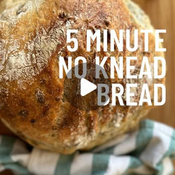 Seeded No Knead Bread