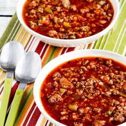 Low-carb Stuffed Pepper Soup