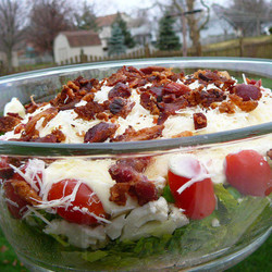 Miss Betty's 24-hour Lettuce Salad