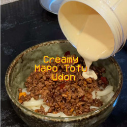 Creamy Mapo Tofu Udon
