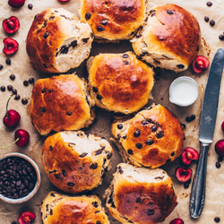 Vegane Schoko-brötchen