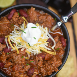 Prize-winning Beef &amp; Sausage Chili