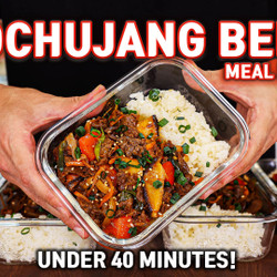 Gochujang Beef Bulgogi 
(meal Prep Recipe)