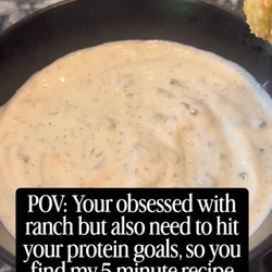 High Protein Ranch Dip