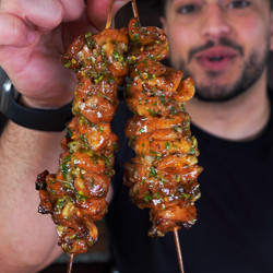 Air Fryer Chicken Skewers